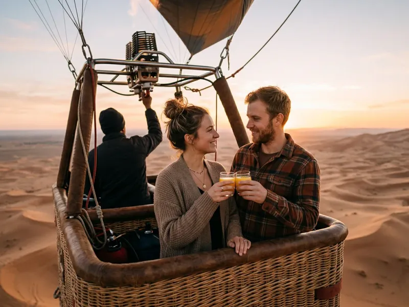 Private Balloon Flight — Hot Air Balloon Dubai