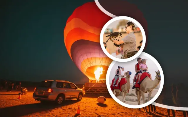 Deluxe Flight — Hot Air Balloon Dubai