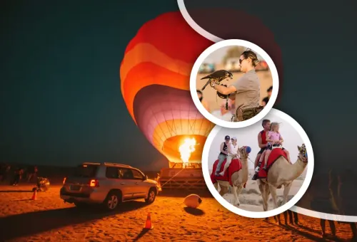 Deluxe Flight — Hot Air Balloon Dubai