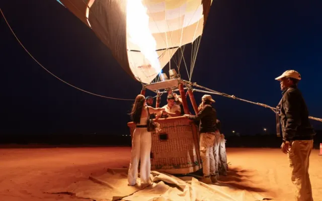 Overnight Balloon Flight — Hot Air Balloon Dubai
