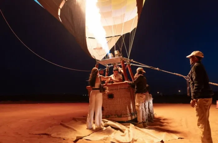 Overnight Balloon Flight — Hot Air Balloon Dubai