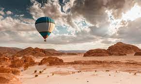 Soar High in the Arabian Skies: Experiencing the Thrill of a Hot Air Balloon Ride in Dubai