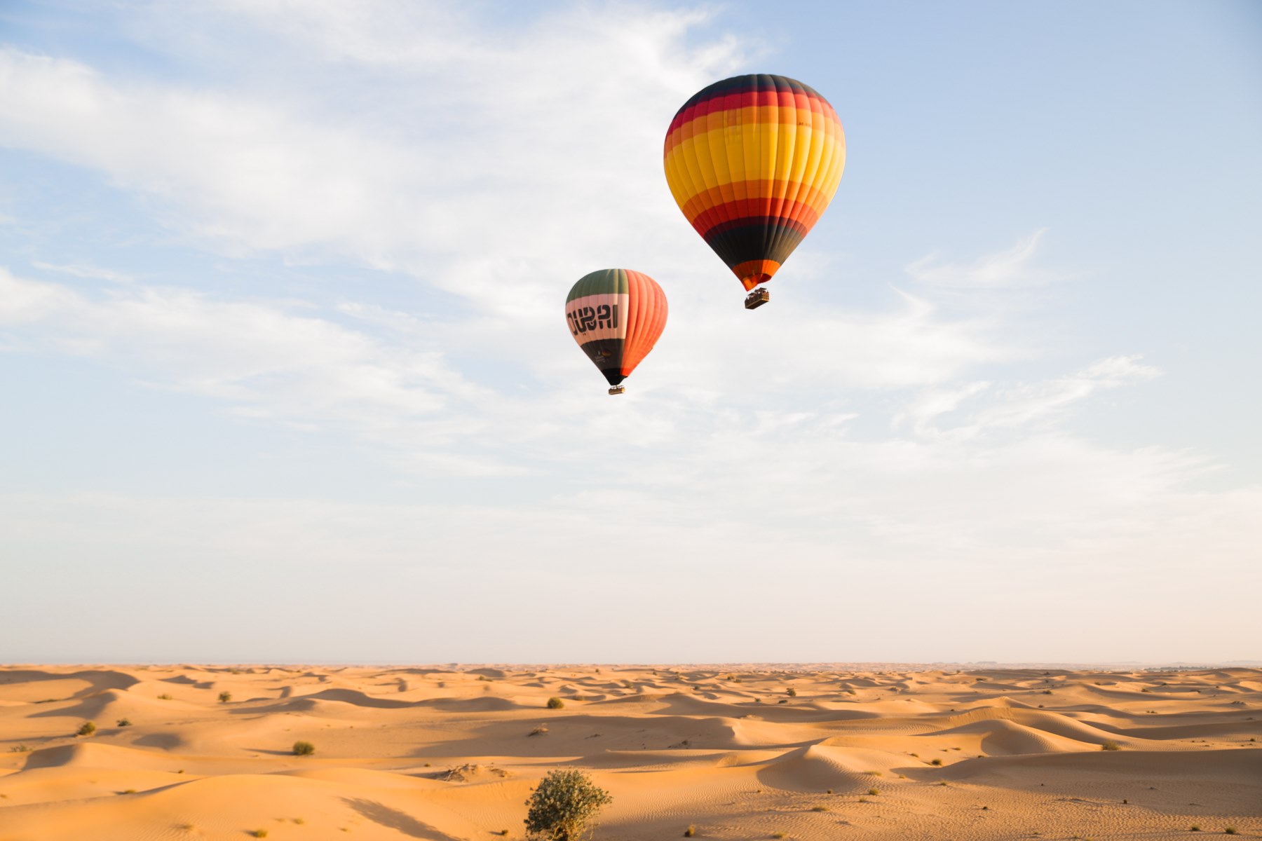A Breathtaking Hot Air Balloon Ride over Dubai’s Iconic Landmarks