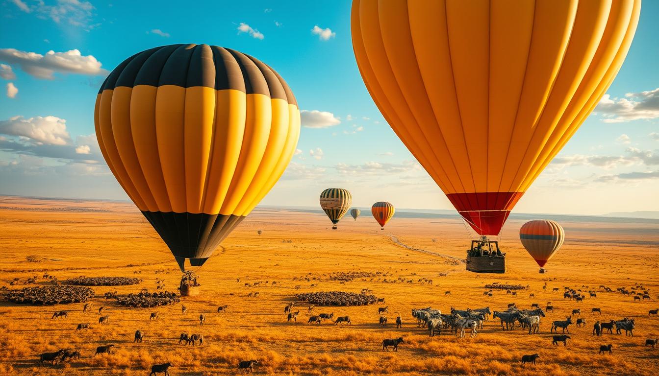 Serengeti Hot Air Balloon Safaris: Great Migration