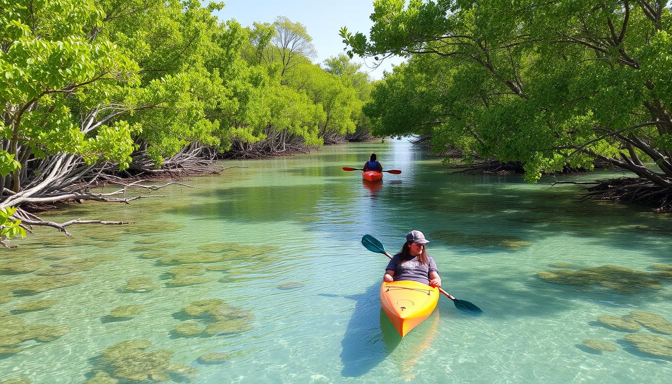 Kayaking in Kalba’s Mangroves: A Refreshing Day Trip from Dubai