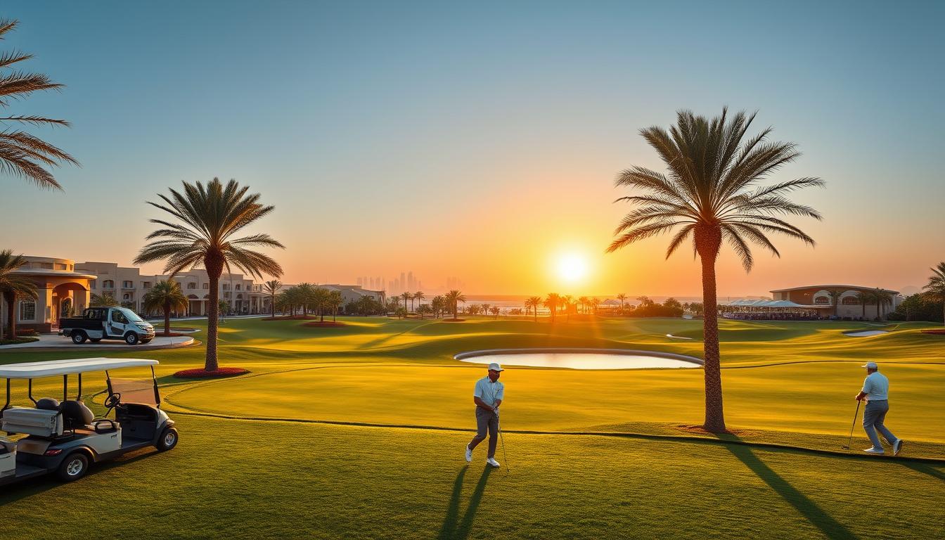 Luxury golf experiences Dubai