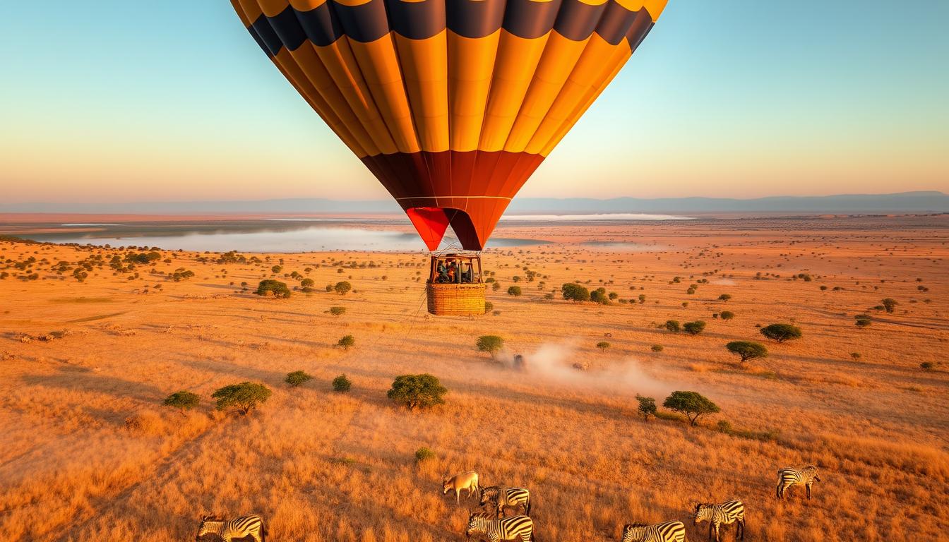 Masai Mara Hot Air Balloon Safari: Wildlife from Above