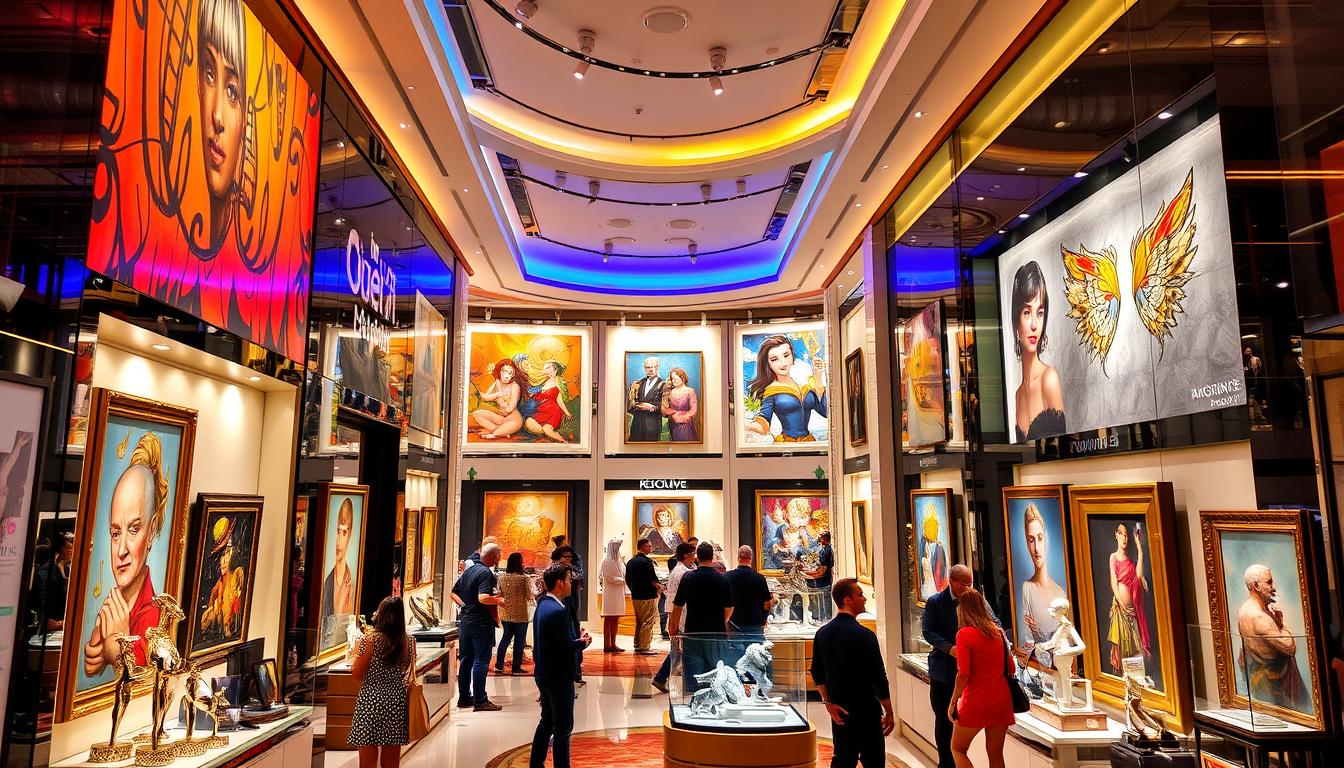 Art galleries Dubai Mall