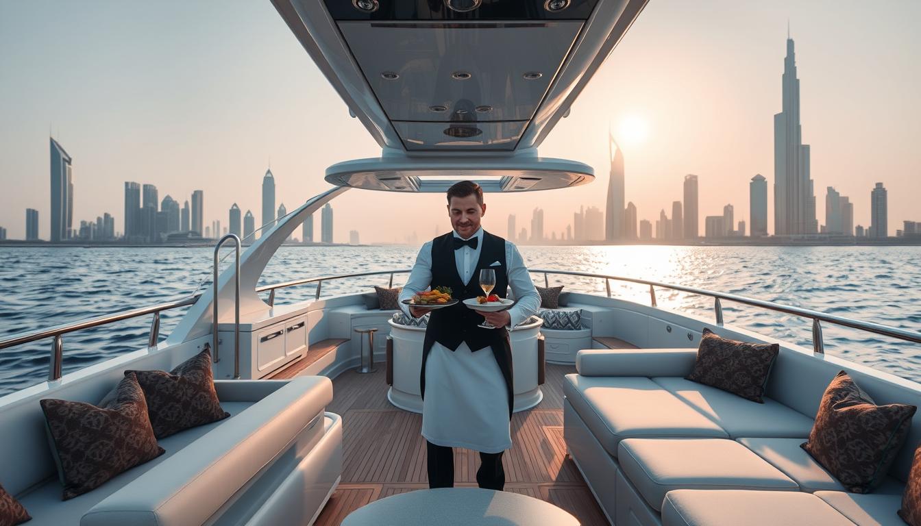 Butler service on yachts Dubai