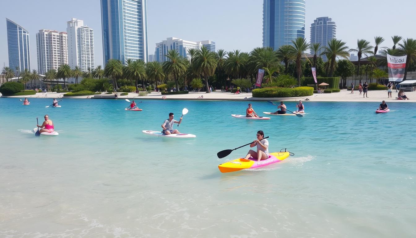 Clean water activities Jumeirah Beach