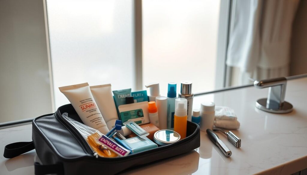 Dubai travel toiletries list