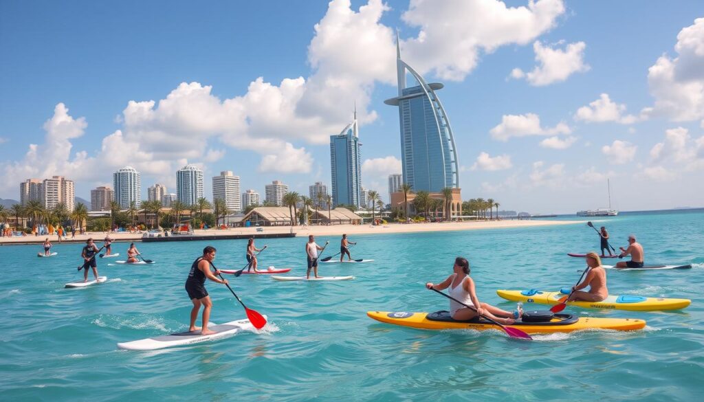 Low-impact watersports Jumeirah Beach