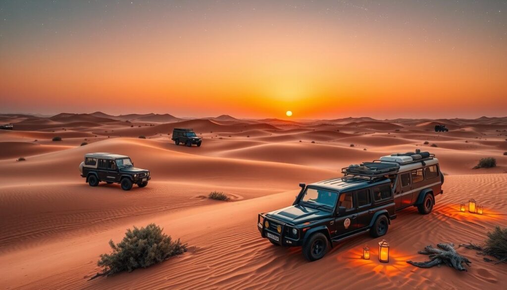 Luxury desert safari seasons