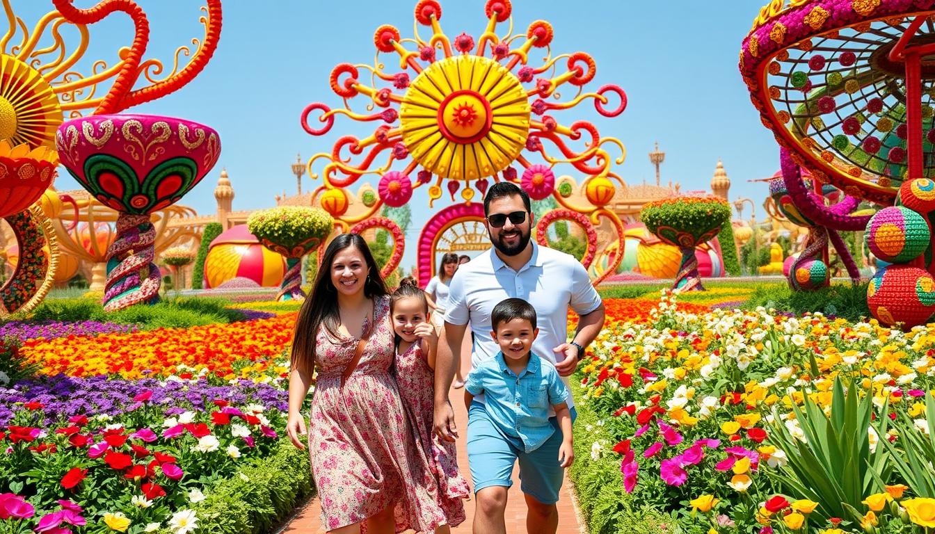 Miracle Garden Dubai family tour