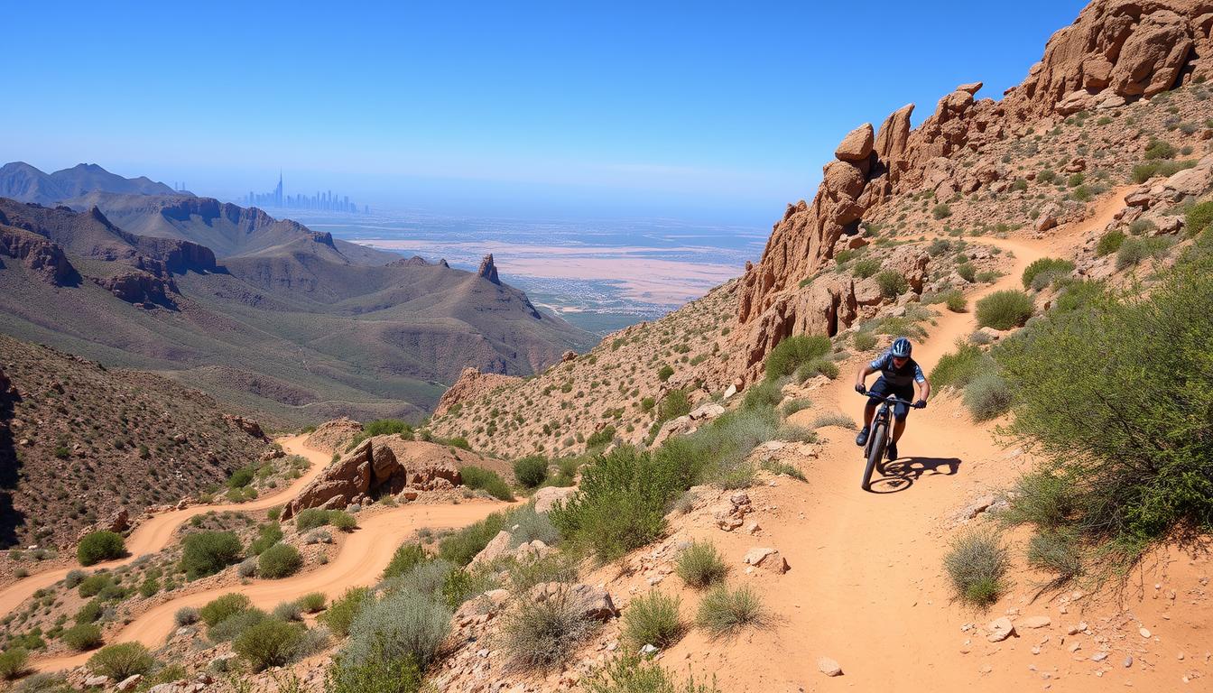 Mountain biking Hatta Dubai