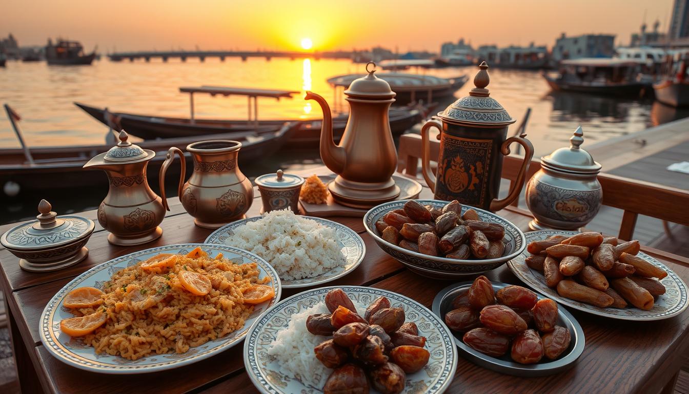 Traditional Emirati cuisine Dubai Creek