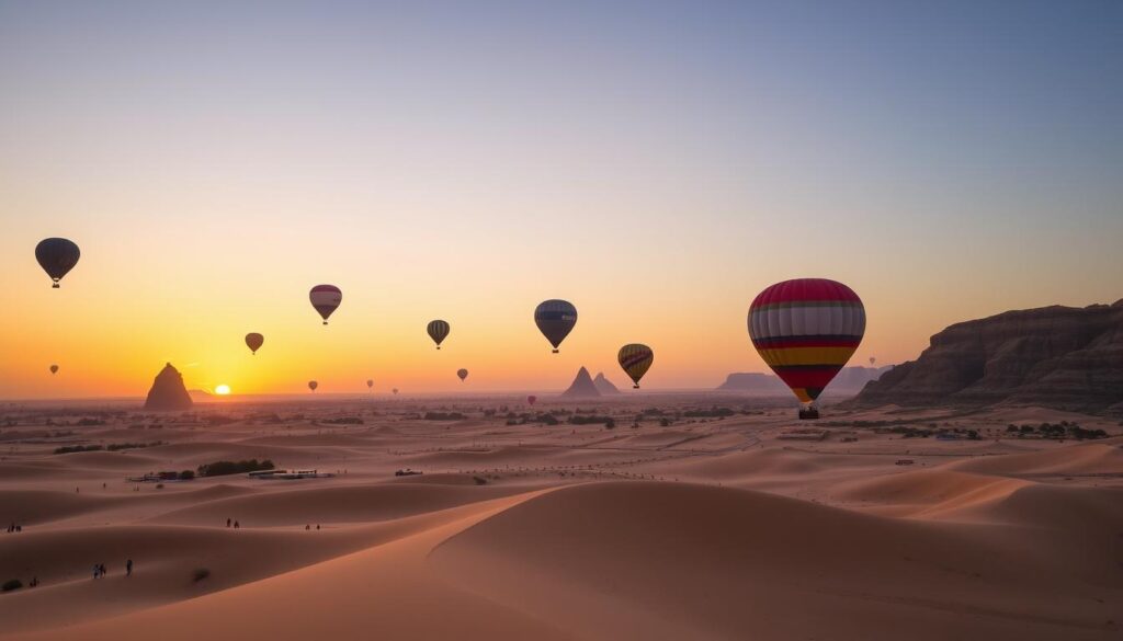 Dubai balloon ride FAQs, preparing for a hot air balloon ride, adventure balloon