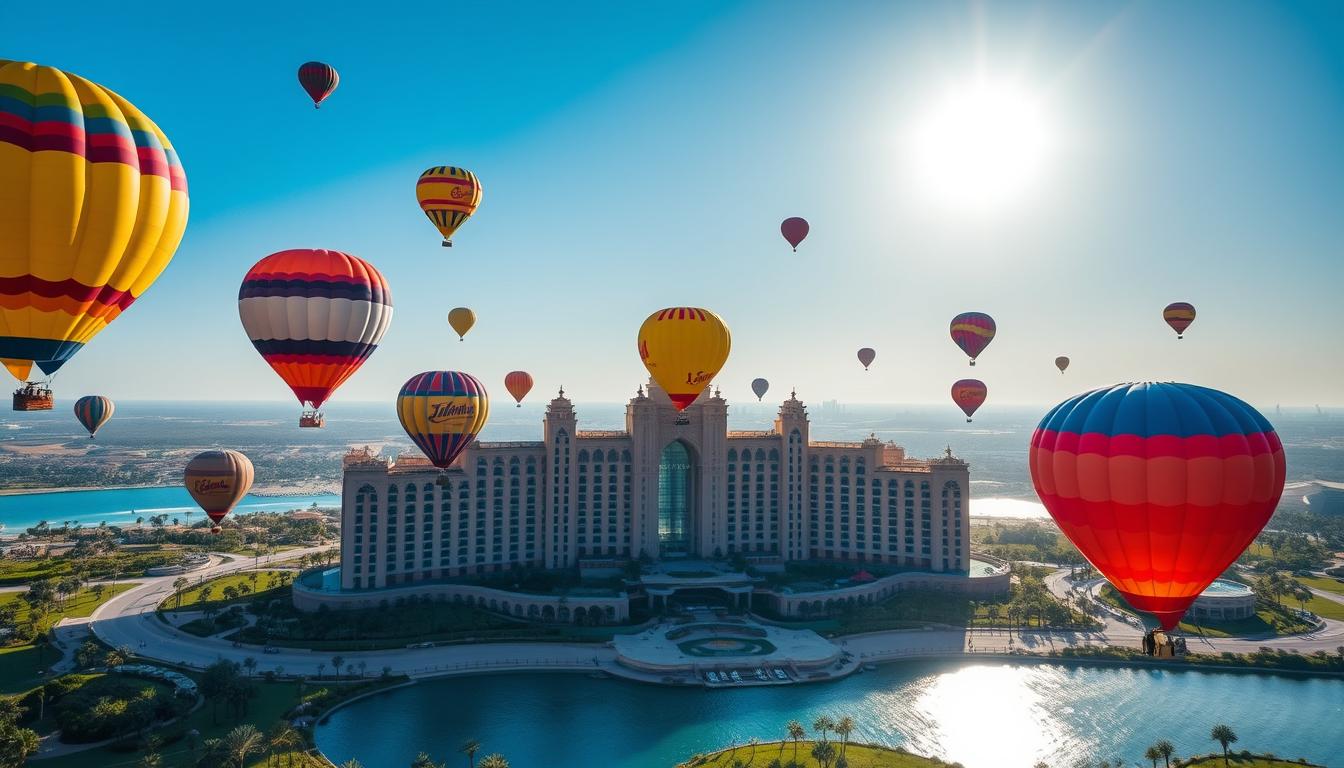 atlantis dubai hot air balloon