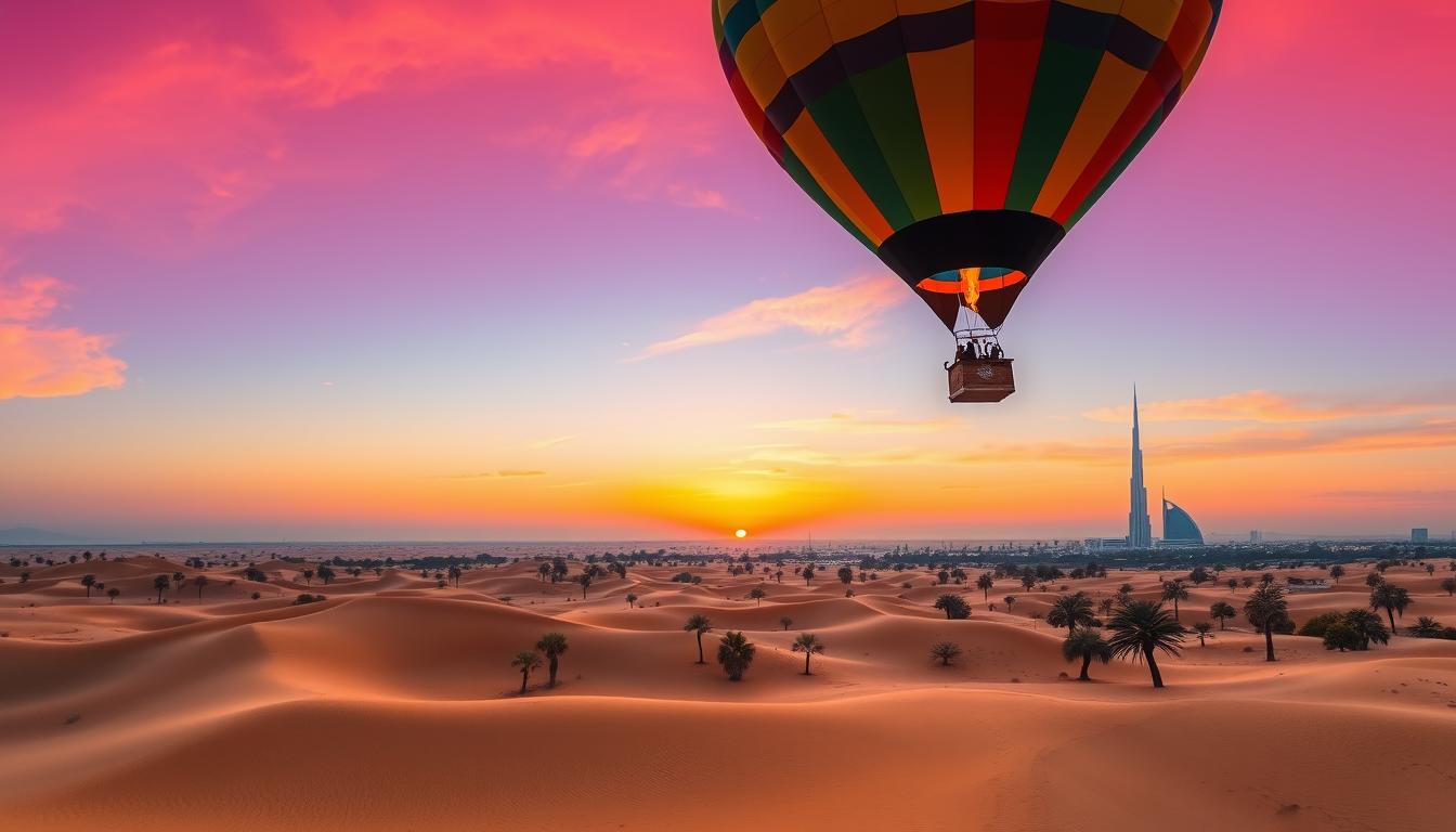 best hot air balloon dubai