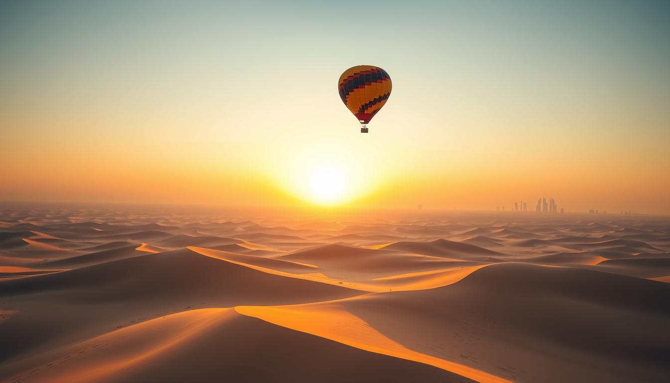 best hot air balloon in dubai