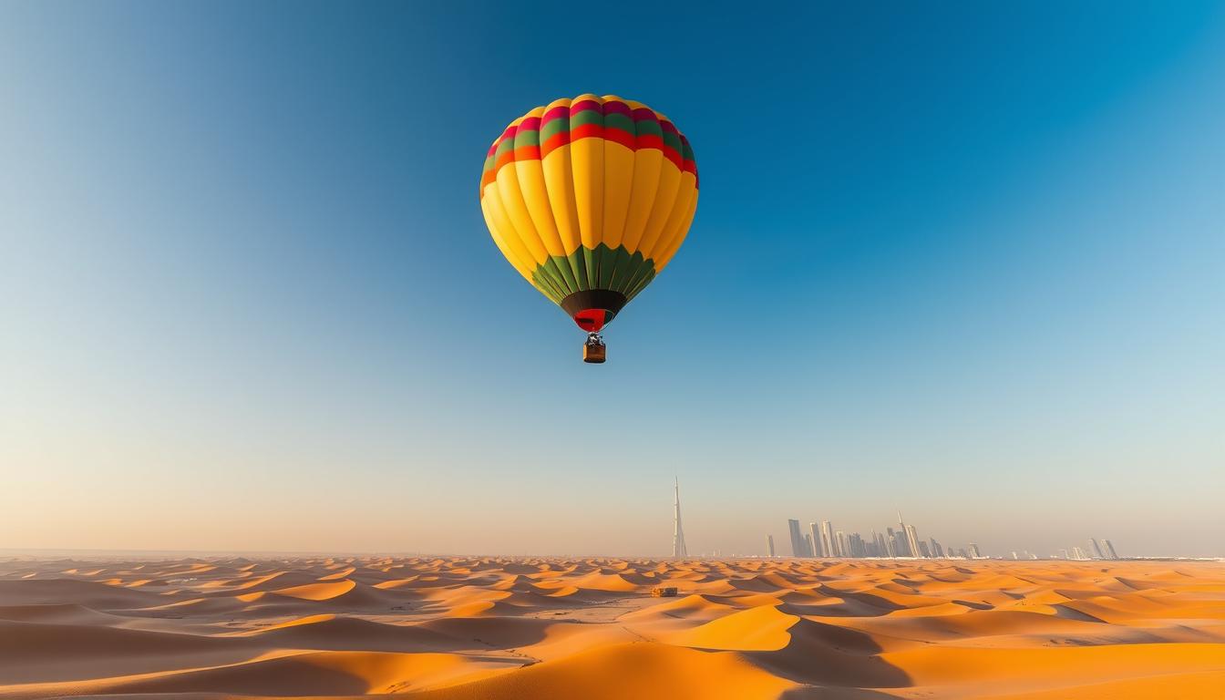 book hot air balloon dubai