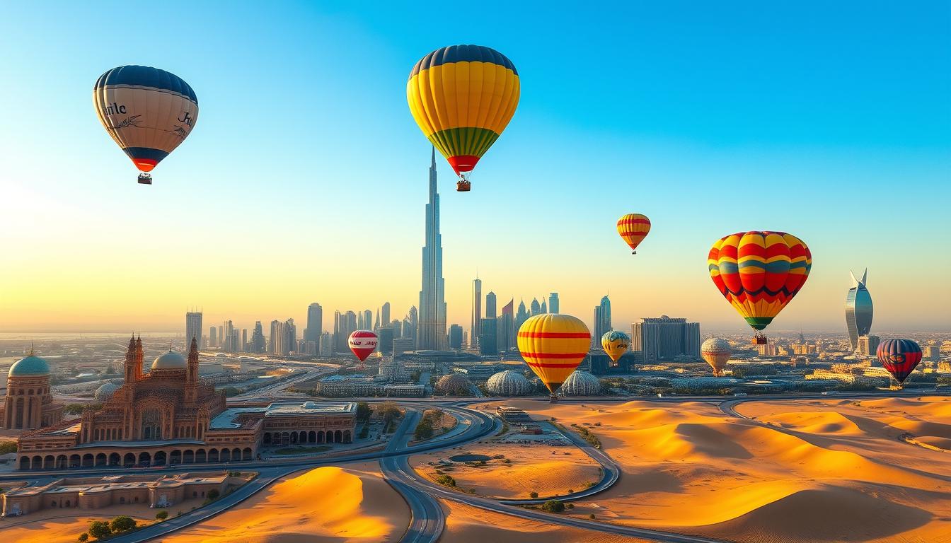 cost of hot air balloon ride in dubai