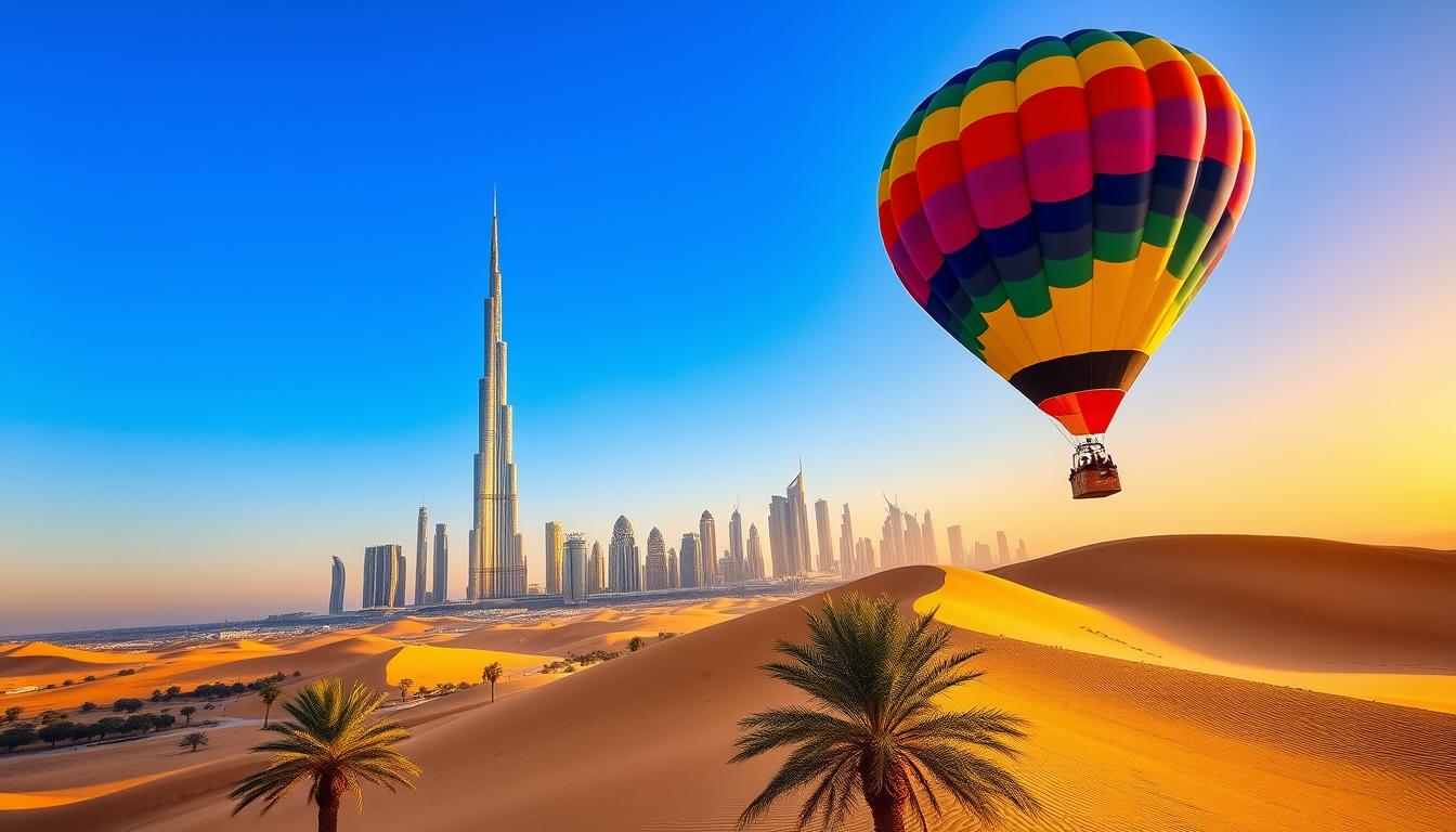 dubai hot air balloon cost