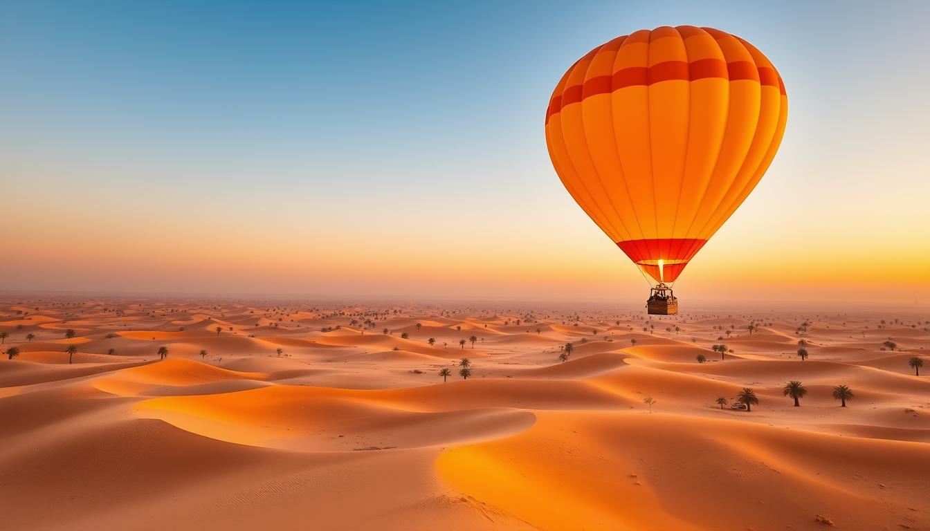 dubai hot air balloon flight