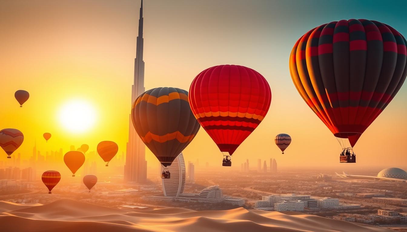 dubai hot air balloon price