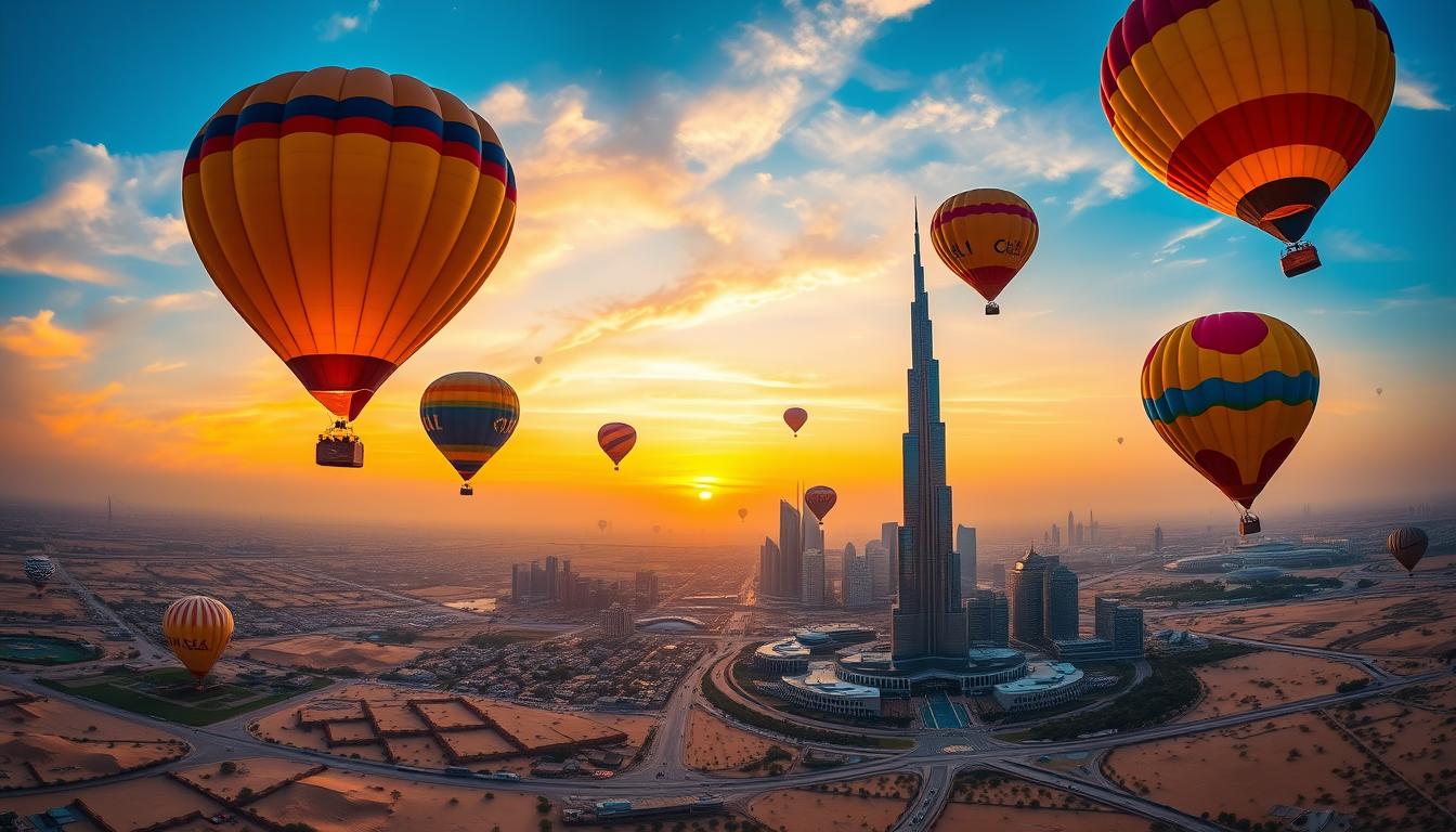 dubai hot air balloon ride price