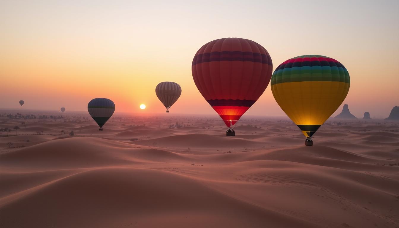 dubai hot air balloon tour