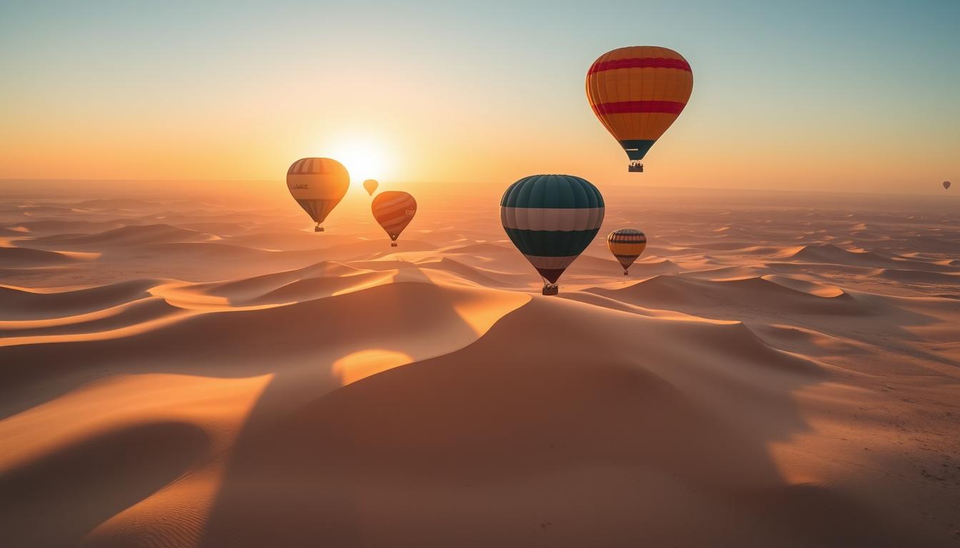 dubai hot air balloon