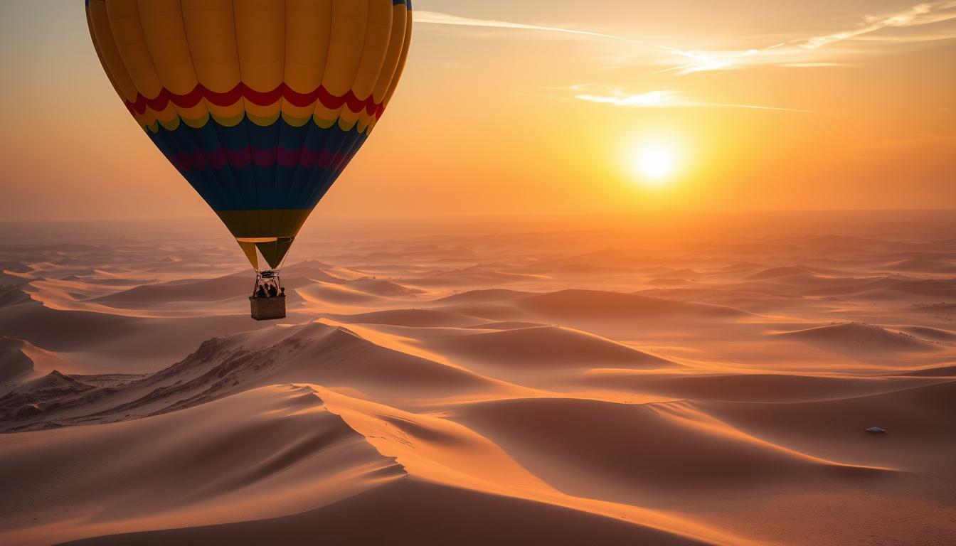 hot air ballon dubai