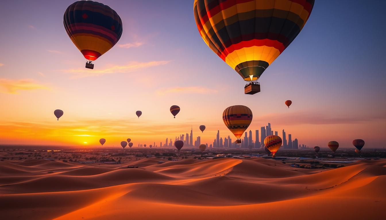 hot air balloon dubai booking