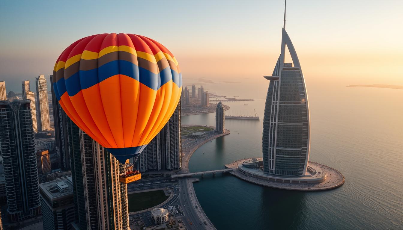 hot air balloon dubai dubai marina