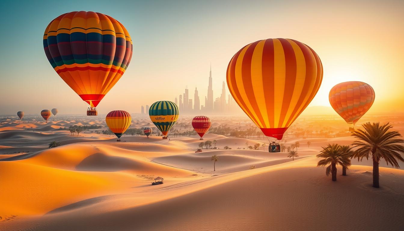 hot air balloon ride in dubai price