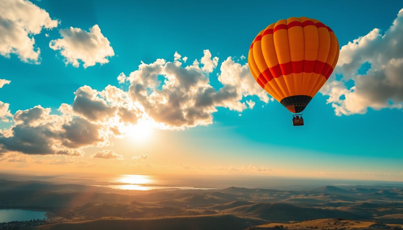 hot air balloon ride