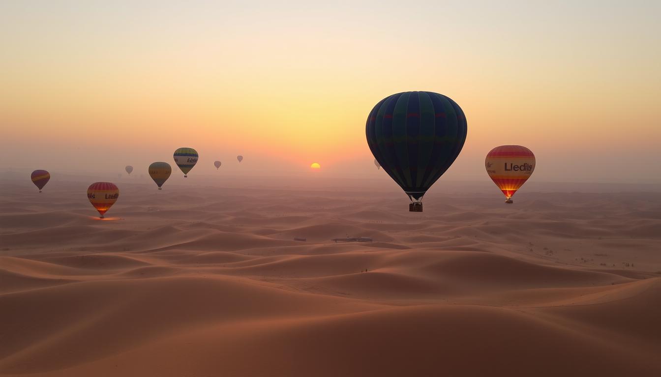 hot air balloon rides dubai