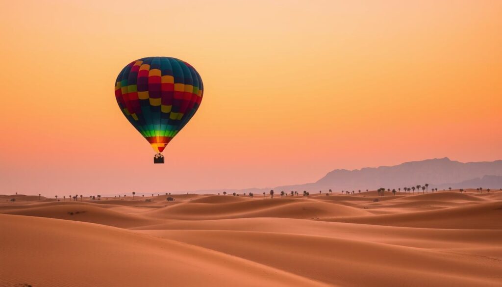 hot air balloon uae dubai