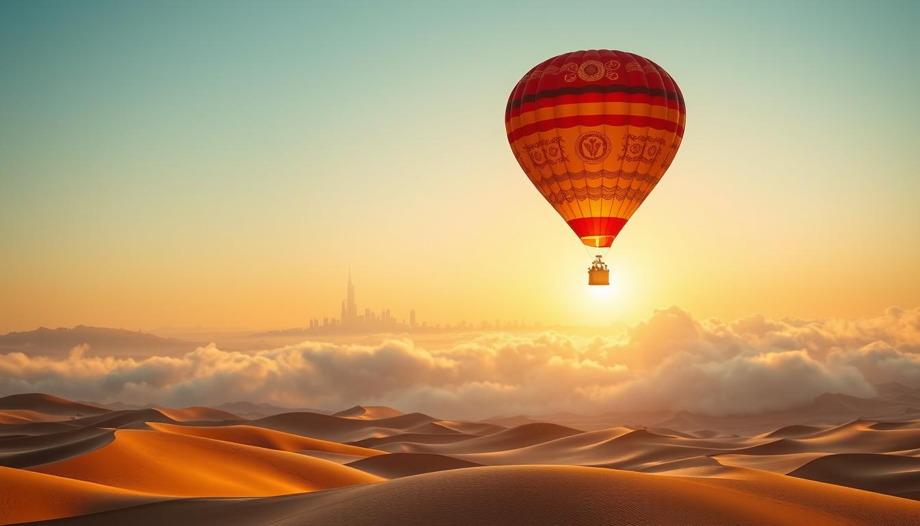 private hot air balloon dubai