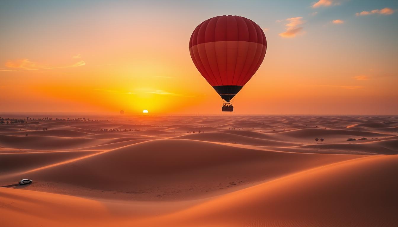 sunrise hot air balloon dubai